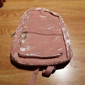 Pac sun velvet backpack